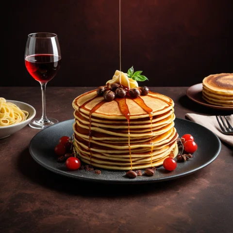Foodcopperwarm3, Product Photography Of A Bowl Of Pasta, On... — SDXL AI Prompt: foodcopperwarm3, product photography of a bowl of pasta, On a brushed copper sur...