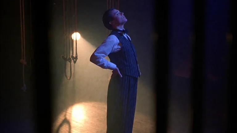 Chcg2002, A Solitary Figure In A Pinstriped Vest And Trouser...