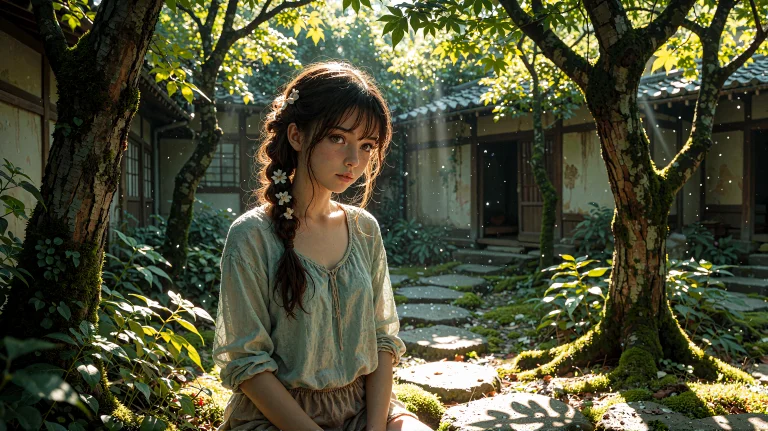 A 19-year-old Hana Mochizuki, Petite And Delicately Built, W...