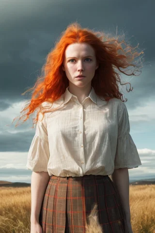Award Winning Full Length Photo Of A Beautiful Woman, Style-... — Stable Diffusion AI Prompt: award winning full length photo of a beautiful woman, Style-Kilt, iphone 1 3 cam...