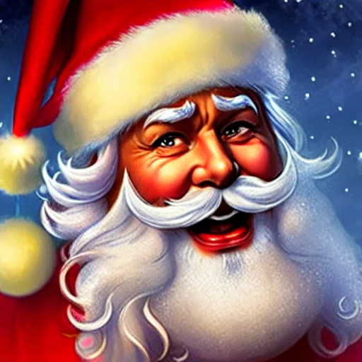 Orna Santa, Detailed Face,trending On Artstation, Dark Fanta...