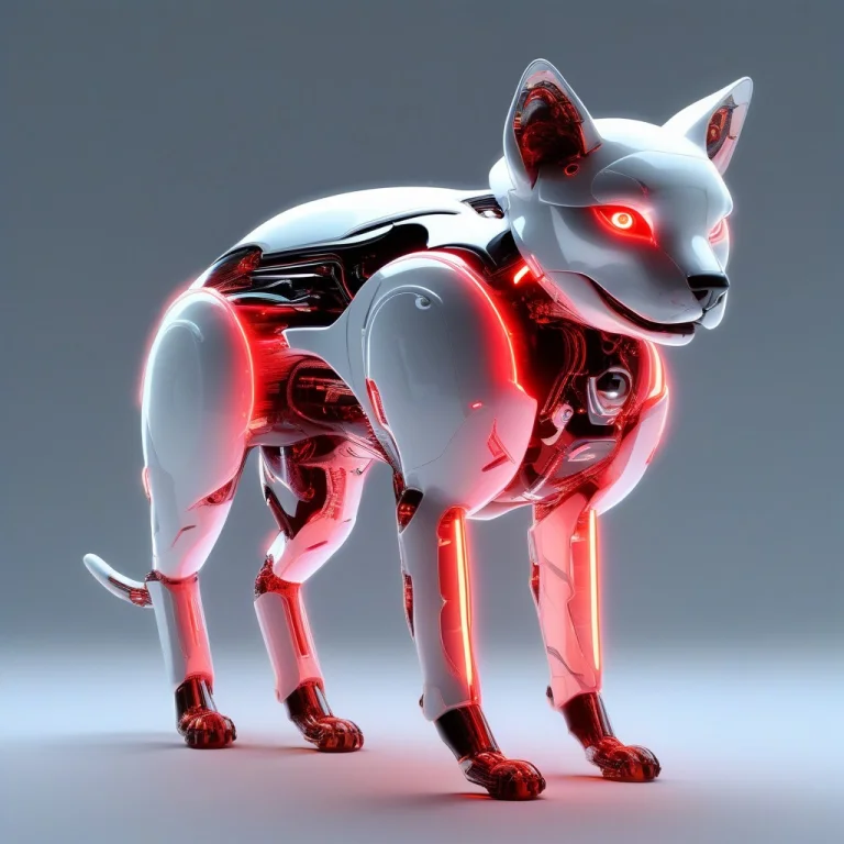 Ultra-realistic And Detailed Image Of A Futuristic Animal Tr...