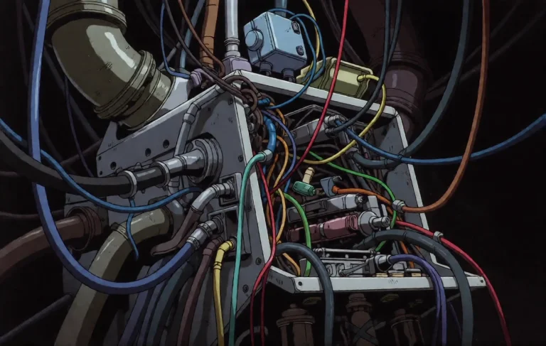 Bebop-style This Digital Artwork Depicts A Complex, Chaotic...