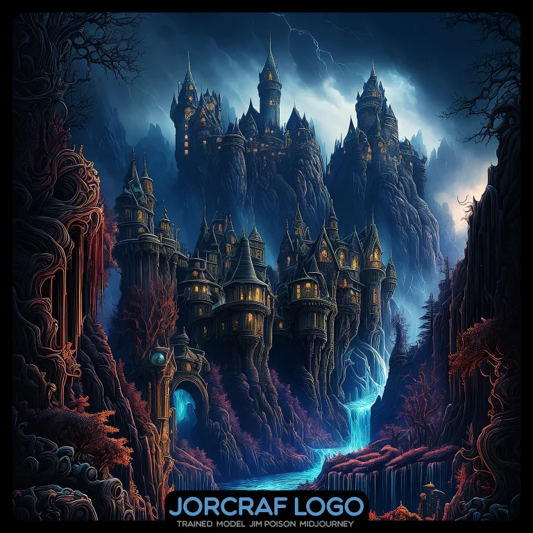 The Create A Fantasy Landscape Featuring A Majestic Castle A...