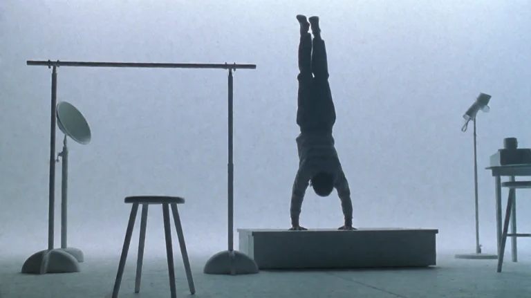 Astnpwrsin2002, A Person Is Performing A Handstand On A Low...