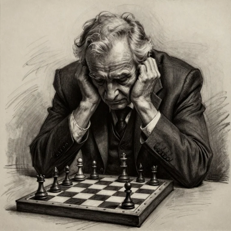An Artistic Charcoal Sketch, An Expressive Charcoal Drawing...
