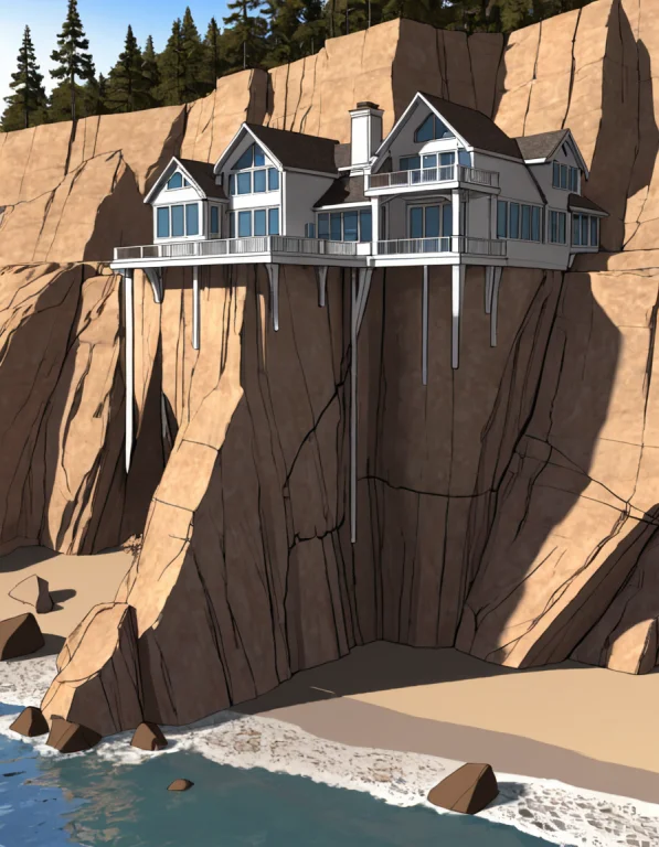 Sketchup, Phantasms,cliff, Cad, Professional Design, Sketchu...