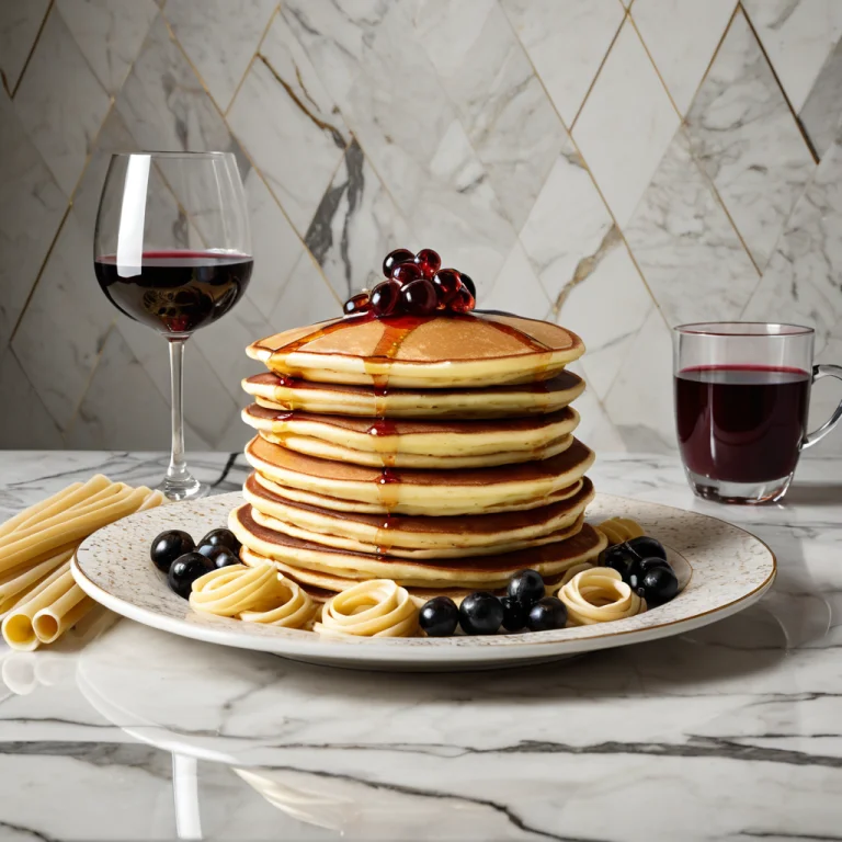 Foodmarblegold3, Product Photography Of A Stack Of Pancakes,...