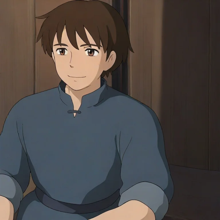 Tfesarren,1boy,solo,male Focus,brown Hair,short Hair,brown E...