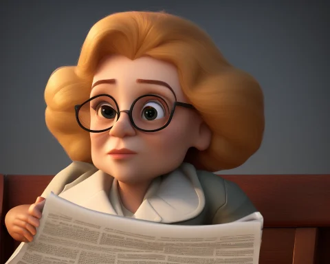 Grandmother Reading A Newspaper On A Park Bench, Cartoonishd... — Stable Diffusion AI Prompt: grandmother reading a newspaper on a park bench, cartoonish_doll