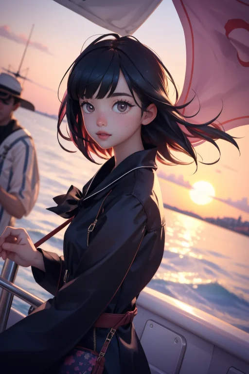 1girl, Loramimonel1, By Pixar, Flowery Ghastly Im On A Boat,...