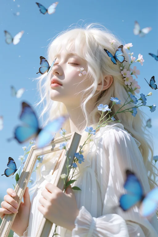 85mmf1.8photorealisticnatural Skin Texturesoft Film Graindre...