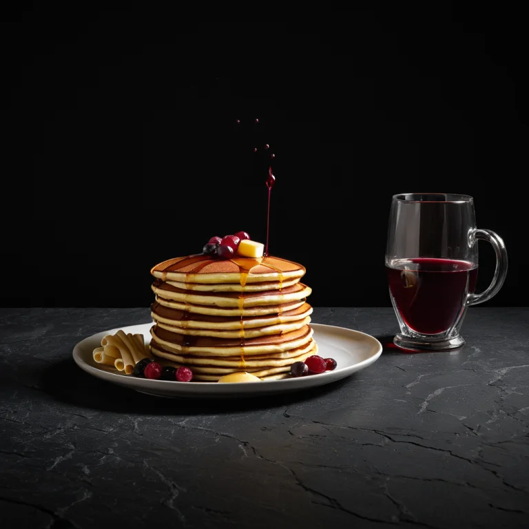 Fooddarkmoody, Product Photography Of A Stack Of Pancakes, O...