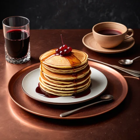 Foodcopperwarm2, Product Photography Of A Cup Of Coffee, On... — SDXL AI Prompt: foodcopperwarm2, product photography of a cup of coffee, On a brushed copper sur...