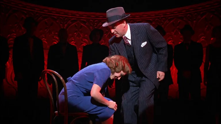 Chcg2002, A Man In A Pinstripe Suit And Fedora Is Leaning Ov...