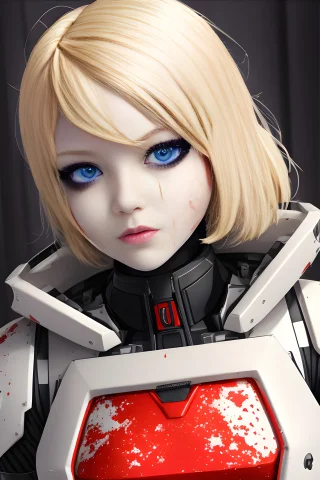 Futuristic Riot Police White Body Armor, Modern Disney Style... — Stable Diffusion AI Prompt: [futuristic riot police] white body armor, modern disney style, 18 year old woma...