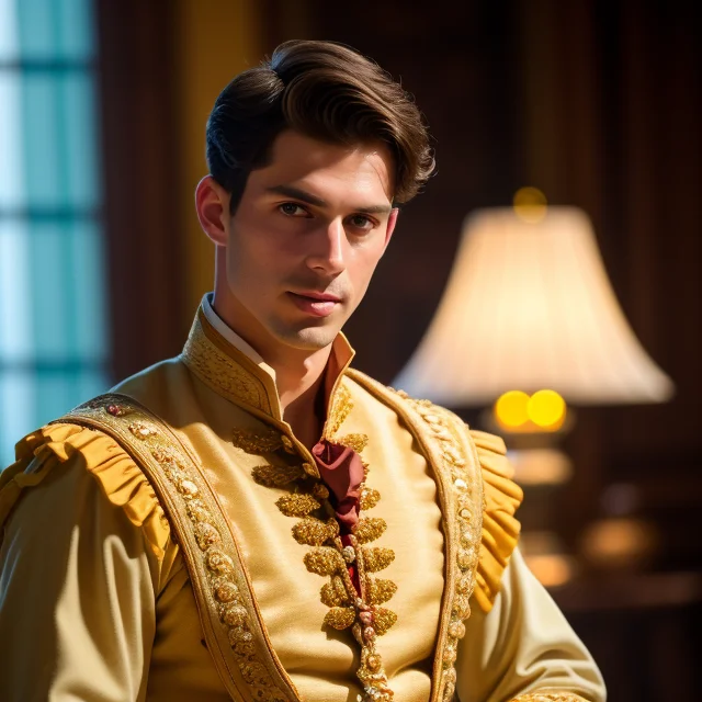 An Attractive Young Publius Vergilius Maro In Ruffled Poet S...