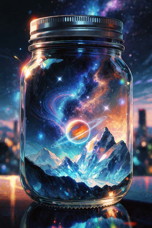 A Stunning Midjourney Niji-inspired Digital Illustration In...