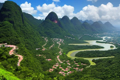 Amazing Brazilian Landscape — Stable Diffusion AI Prompt: amazing Brazilian landscape