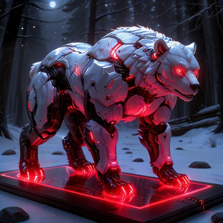 Whiteember, Masterpiece, Ultra Detailed, Grizzly On Display...