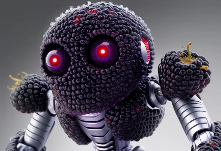 Cybernetic Killer From The Purple Future  Imposing Android W...
