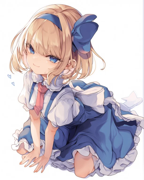 1girl, Alice Margatroid, Alice Margatroid Pc-980.75, Kedama...