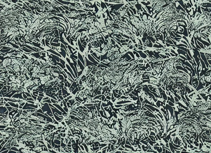 A Wjqfrottage, Rensembling A Patterned Landscape