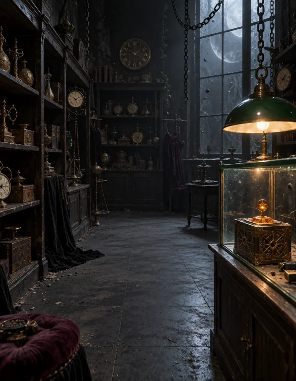 H3llr4is3r, Photorealistic Old Curiosity Shop In The Establi...