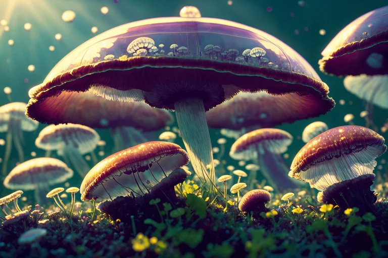Fungal Wastes, Night And Jellyfish1.2, Style-petal, Style-gl...