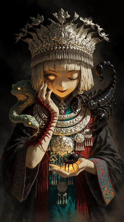 Njsw33t,zidiusart,studio Ghibli Dark Fairytale, A Captivatin...