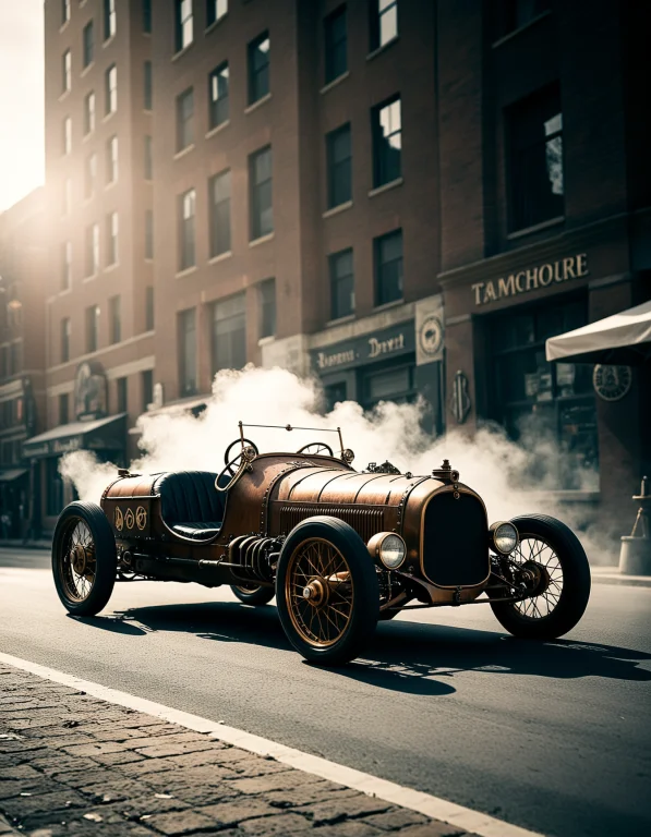 Dynamic 34 Side View, From Side, Artistic Photography, Low W...