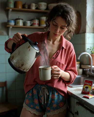 A Photorealistic 3d Render Of The Woman , Maintaining Her Ex... — Stable Diffusion AI Prompt: A photorealistic 3D render of the woman , maintaining her exact pose, expression...