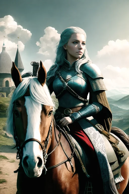 Frombelow Riding Horse Evelynnobodysd15 Medieval Portrait Fa...