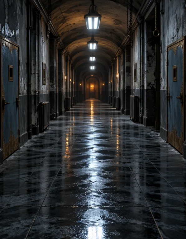 H3llr4is3r, Photorealistic Labyrinth Corridor In The Establi...