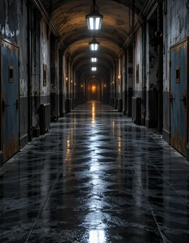 H3llr4is3r, Photorealistic Labyrinth Corridor In The Establi... — SDXL AI Prompt: h3llr4is3r, photorealistic labyrinth corridor in the established dark gothic-ind...