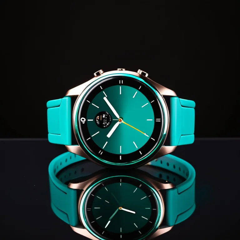 Loratech2metallictealv10.80, Techteal, A Smartwatch With A M...