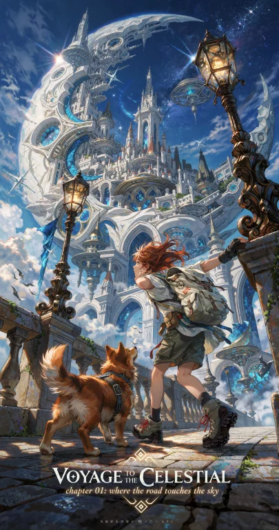 , , Cinematic Anime Fantasy Adventure Concept Art With Extre...