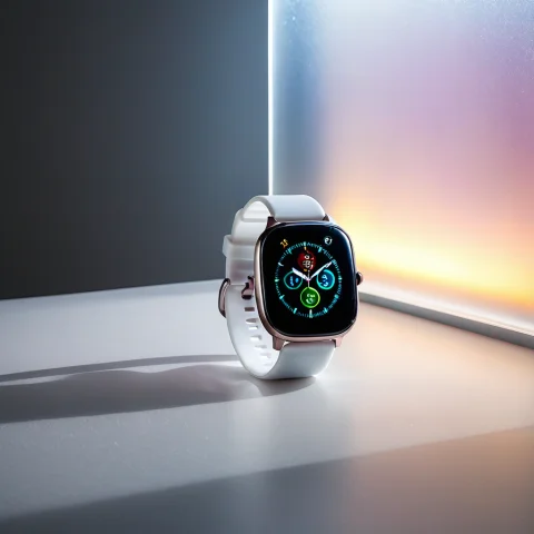Loratech2frostedacrylicv10.80, Techfrostacrylic, A Smartwatc... — SDXL AI Prompt: , techfrostacrylic, a smartwatch in front of a frosted translucent acrylic panel...
