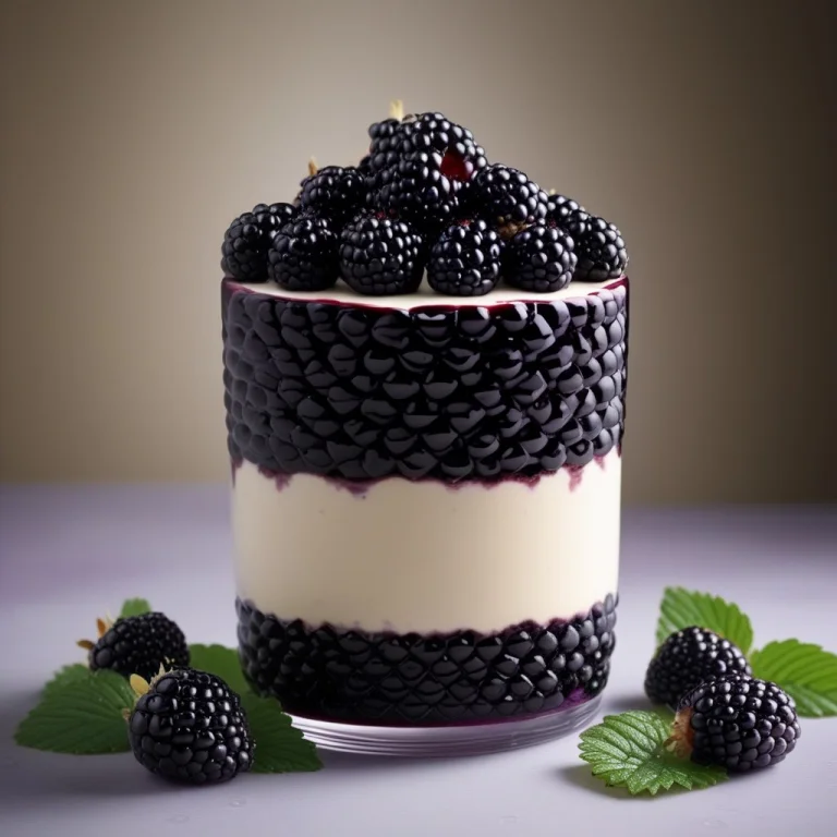 Best Qualitymasterpieceblackberry Parfaitbackground Decorate...