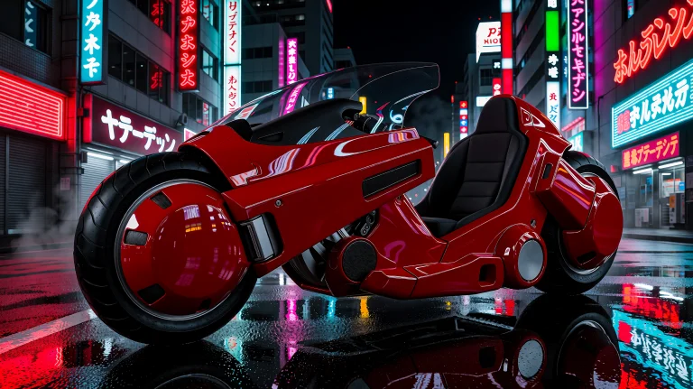 Photorealistic Cinematic Photography Of An Iconic Futuristic...