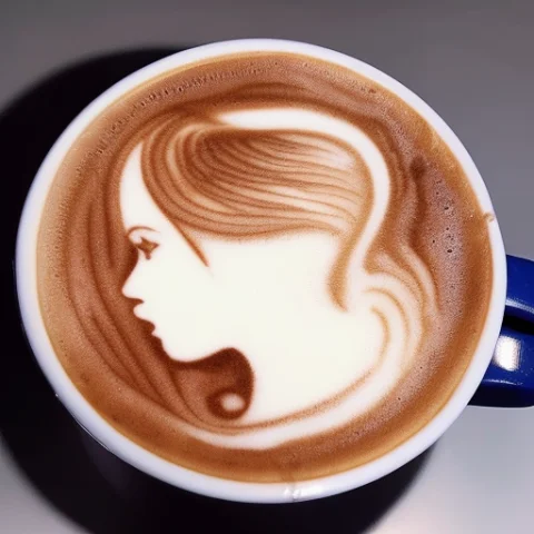 Latteart Beautiful Woman — Stable Diffusion AI Prompt: latteart beautiful woman
