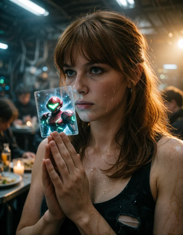 Frame, In One Photorealistic Image Centered On An Adult Samu...
