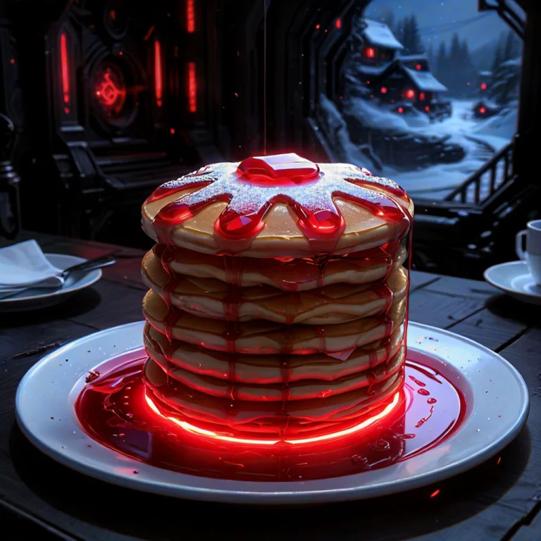 Whiteember, Masterpiece, Ultra Detailed, Pancakes Created Wi...