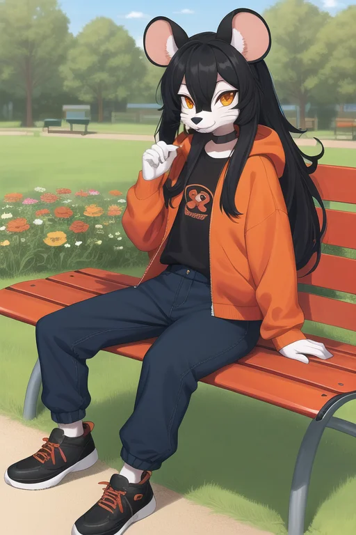 Furry, Mouse Female Furry, Anthro, Fursona, Anthropomorphic,...