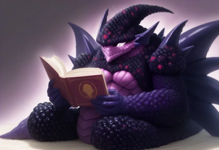 Blackberryworld Giant Dragoon Reading Book