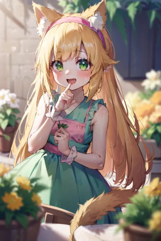 1girl, D, Animal Ear Fluff, Animal Ears, Bangs, Black Hairba...