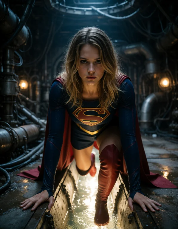 Frame, In One Photorealistic Image Centered On An Adult Supe...