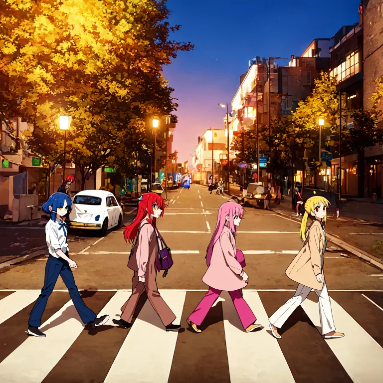 4girls, Crosswalk, Bocchi, Kitaikuyo1.3, Ijichinijika, Yamad...