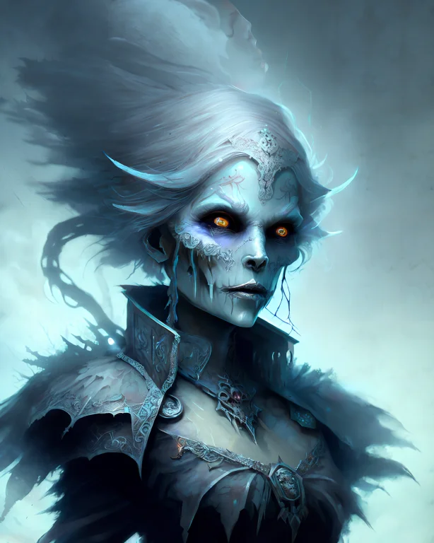 Spooky, Detailed, Intricate, Elegant, Cinematic, Textured, D...