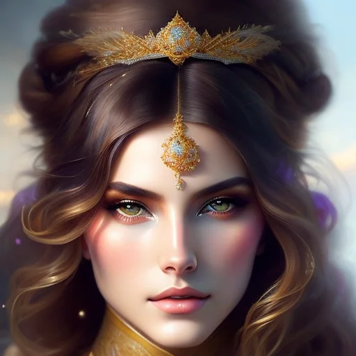 Beautiful Portrait Of A Gorgeous Princess, Beautiful Princes...